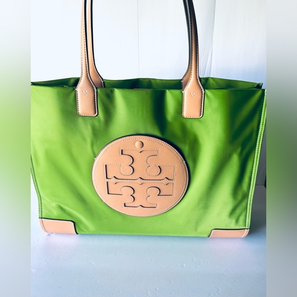 Tory Burch ELLA TOTE WHEATGRASS. - Picture 3 of 7